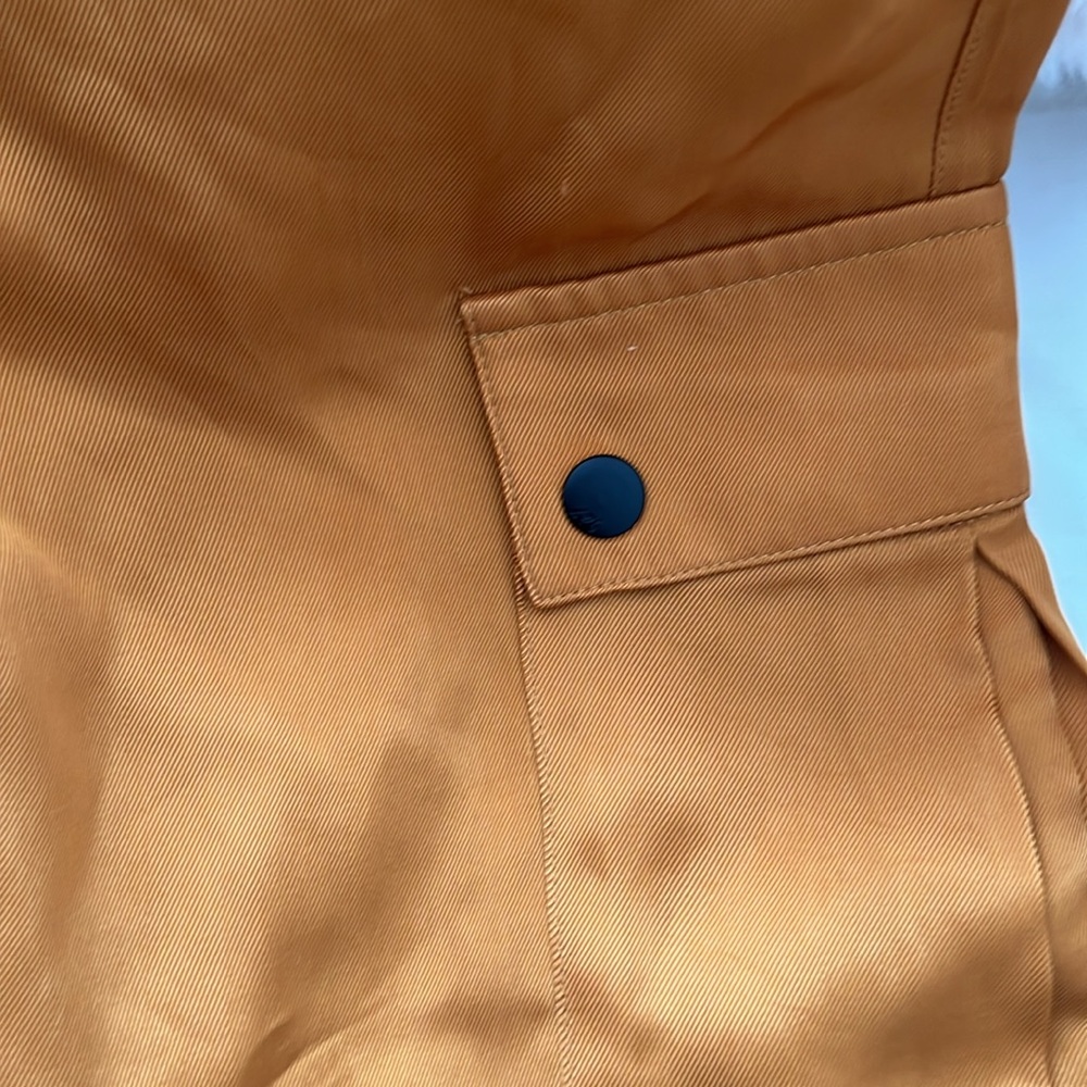 Cinq A Sept Frilled Flared Trousers Gold XS - Picture 4 of 7